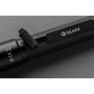 USB svítilna Gear X z RCS recykl. hliníku