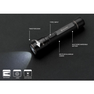 USB svítilna Gear X z RCS recykl. hliníku