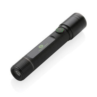 USB svítilna Gear X z RCS recykl. hliníku
