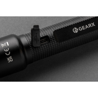 Velká USB svítilna Gear X z RCS recykl. hliníku