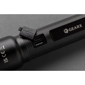 Profesionální USB svítilna Gear X z RCS recykl. hliníku