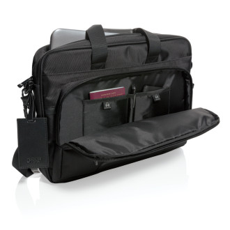 Swiss Peak USB & RFID taška Voyager na 15,6" notebook