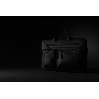 Taška na 14" notebook Swiss Peak z GRS recykl. PU