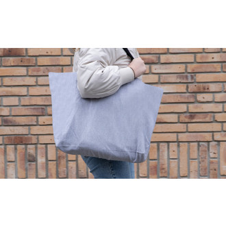 Nebarvená velká taška Impact z 240g recykl. canvas AWARE™