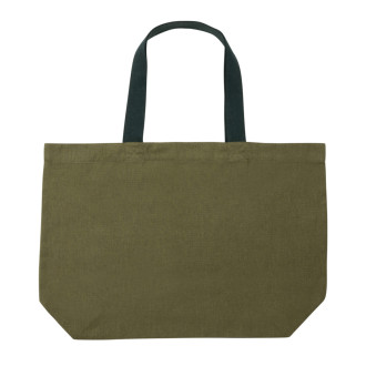 Nebarvená velká taška Impact z 240g recykl. canvas AWARE™