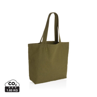 Nebarvená taška s kapsou Impact z 240g recykl. canvas AWARE™