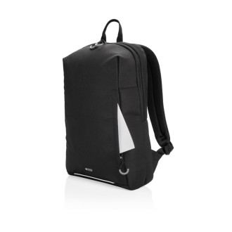 RFID USB A  batoh na 15.6" notebook Swiss Peak z RPET AWARE™