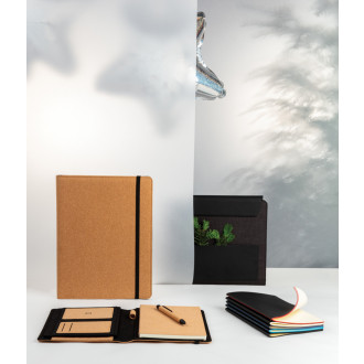 Korkové portfolio A4 s perem