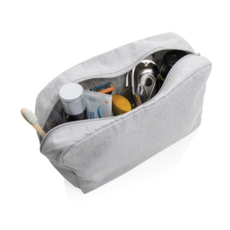 Nebarvená toaletní taška Impact z 285g recykl. canvas AWARE™