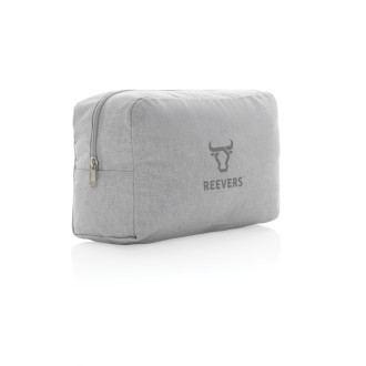 Nebarvená toaletní taška Impact z 285g recykl. canvas AWARE™