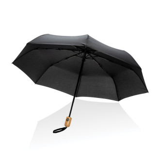 21" bambus auto-open/close deštník Impact ze 190T RPET AWARE