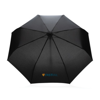21" bambus auto-open/close deštník Impact ze 190T RPET AWARE