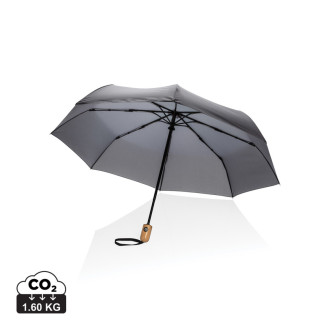 21" bambus auto-open/close deštník Impact ze 190T RPET AWARE