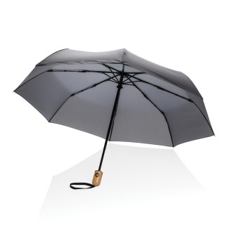 21" bambus auto-open/close deštník Impact ze 190T RPET AWARE