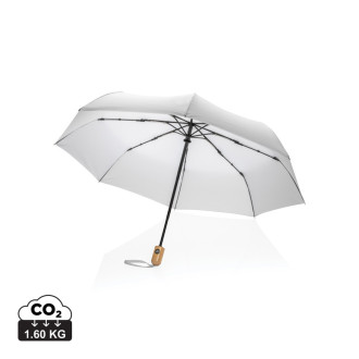 21" bambus auto-open/close deštník Impact ze 190T RPET AWARE
