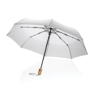 21" bambus auto-open/close deštník Impact ze 190T RPET AWARE