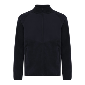 Micro fleece bunda na zip Iqoniq Talung z rec. polyesteru