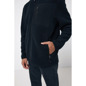 Pile fleece bunda Iqoniq Diran z recykl. polyesteru