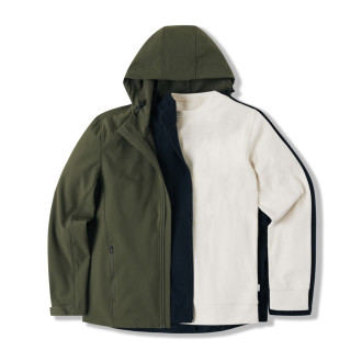 Pile fleece bunda Iqoniq Diran z recykl. polyesteru