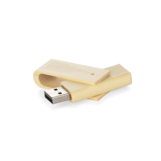 Bambusový flash disk TWISTER 16 GB