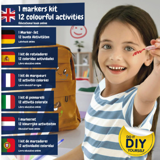 DIY Pen Factory Kit IV. Vzdělávací hra dodáváno s dárkovou taškou z kraftového papíru (115 g/m²)