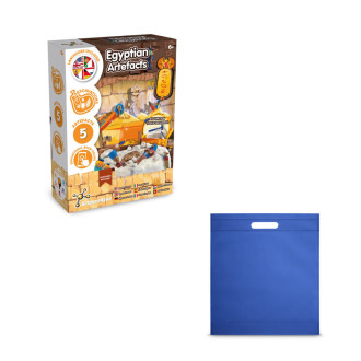 Ancient Egypt Excavation Kit IV. Vzdělávací hra dodáváno s dárkovým sáčkem z netkané textilie (80 g/m²)