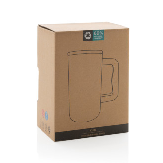 Hrnek Cube 800 ml z recykl. oceli s certifikací RCS