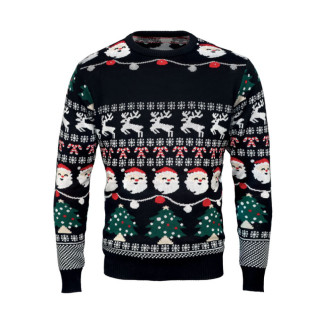 SHAMIS LARGE, Vánoční svetr s LED, L/XL