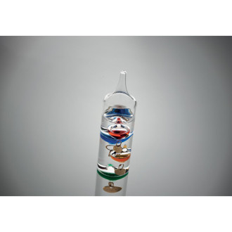 GALI, Teploměr Galileo skleněný 28cm