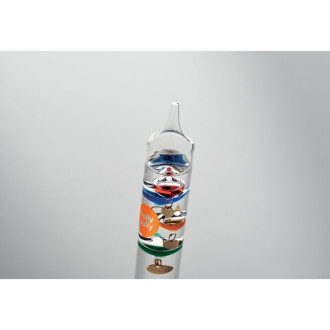 GALI, Teploměr Galileo skleněný 28cm