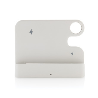 Duální nabíječka 15W Joltz z RCS plastu se slotem na iWatch