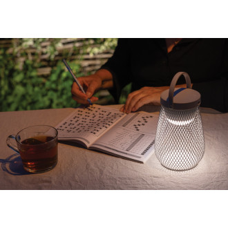 USB dobíjitelná stolní lampa Aurora z RCS recykl. plastu