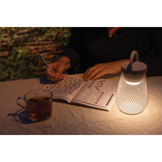 USB dobíjitelná stolní lampa Aurora z RCS recykl. plastu