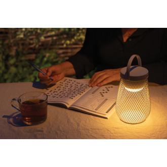USB dobíjitelná stolní lampa Aurora z RCS recykl. plastu