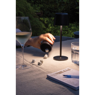 USB dobíjitelná stolní lampa Zenic z RCS recykl. plastu