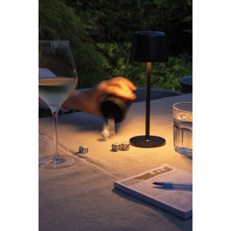 USB dobíjitelná stolní lampa Zenic z RCS recykl. plastu