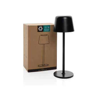 USB dobíjitelná stolní lampa Zenic z RCS recykl. plastu