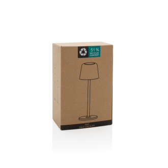 USB dobíjitelná stolní lampa Zenic z RCS recykl. plastu