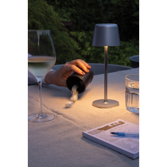 USB dobíjitelná stolní lampa Zenic z RCS recykl. plastu