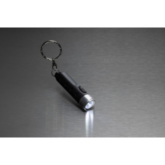 Klíčenka s USB dobíjitelnou svítilnou Globix z RCS plastu