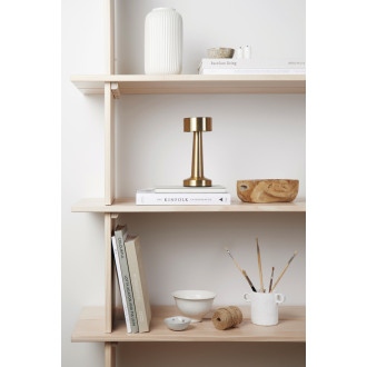 Stolní lampa VINGA Maris z RCS recykl. ABS