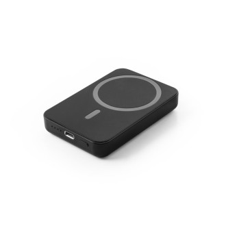 AMPERE. Magnetická power banka 5 000 mAh s 15W superrychlou bezdrátovou nabíječkou ve 100% rABS