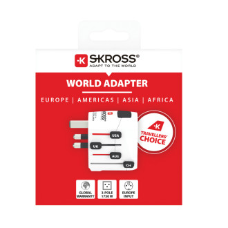Cestovní adaptér SKROSS World Pro 3-Pole
