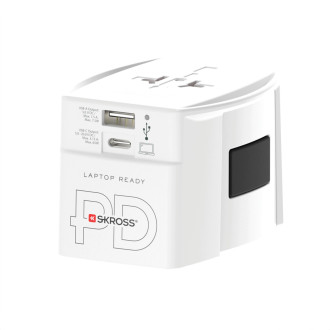 Cestovní adaptér SKROSS World MUV 65W PD s USB C kabelem