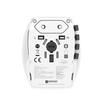 Cestovní adaptér SKROSS World MUV 65W PD s USB C kabelem