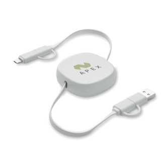 LINEA, 60W svinovací nabíjecí kabel