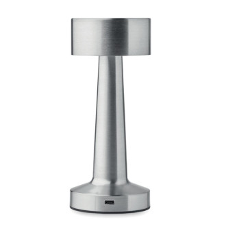 HIERLUZ, Dobíjecí kovová stolní lampa