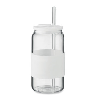BOROSIP, Borosilikátová sklenice 550ml s br