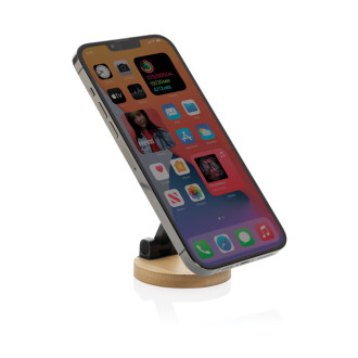 Stojan na telefon Magmount RCS z recykl. plastu a bambusu