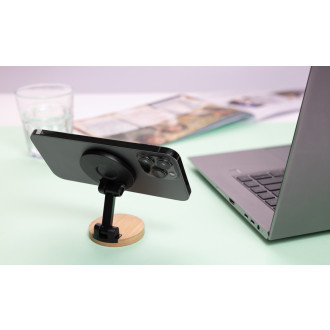 Stojan na telefon Magmount RCS z recykl. plastu a bambusu